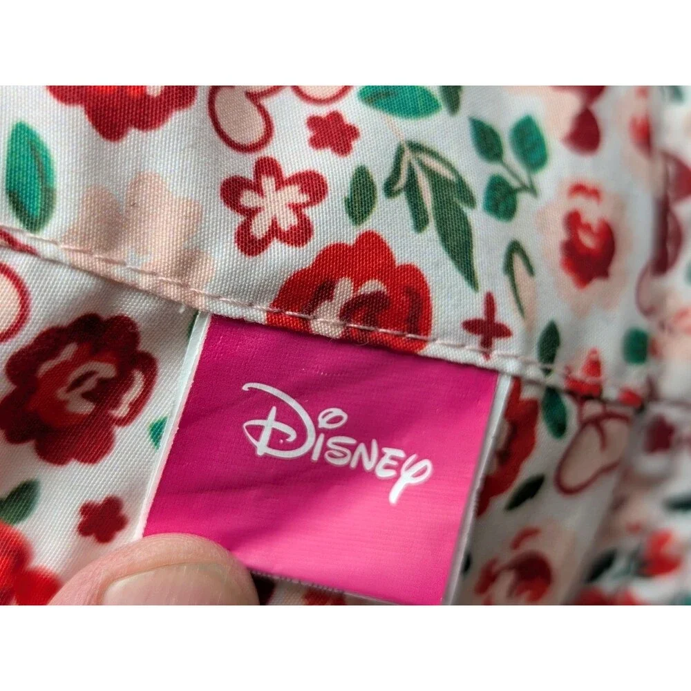 Disney Mickey Mouse Allower Ditsy Floral Print Reversible Bucket Hat